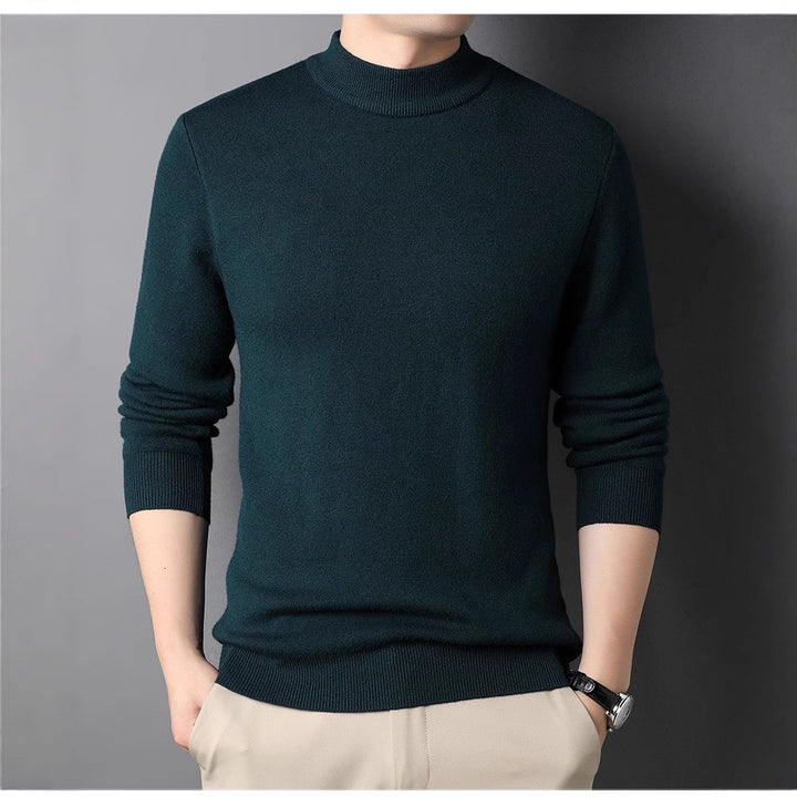 Herren Feinstrickpullover mit Rollkragen und soften Materialien Echoarchiv