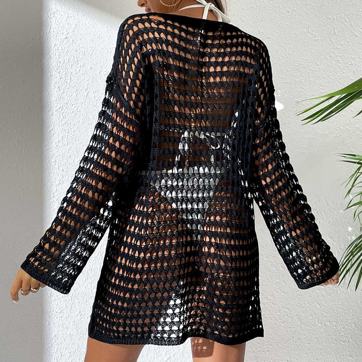 Damen schmeichelndes Stricktop mit weitem Schnitt Echo Archiv