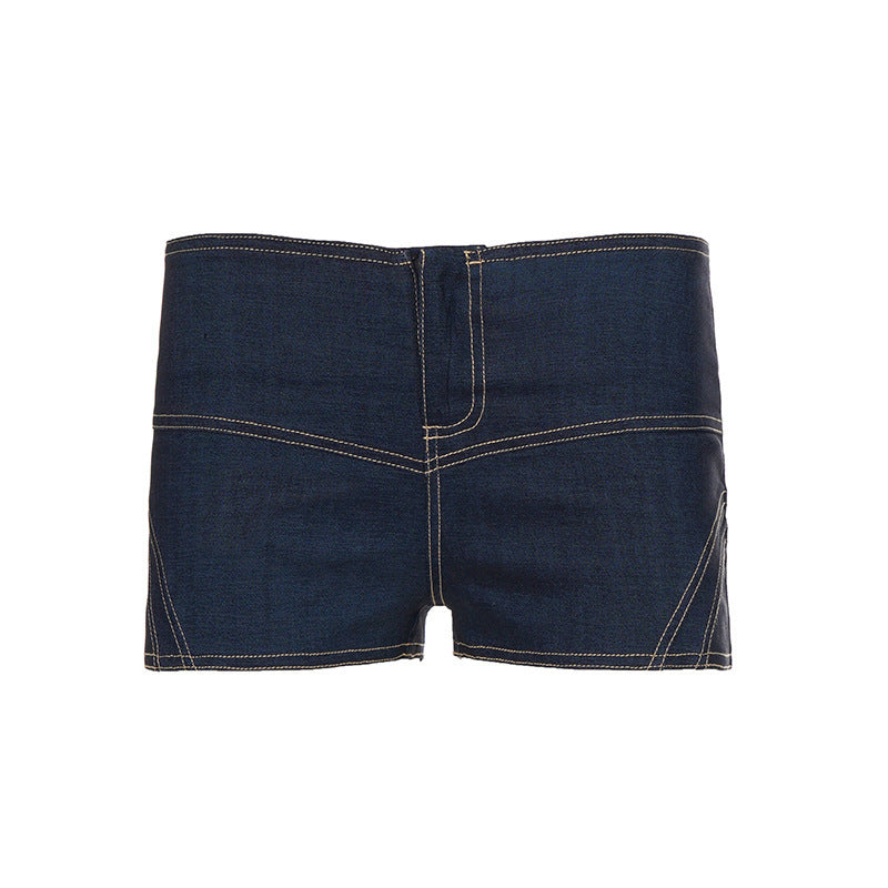 Damen Denim-Shorts mit hohem Bund und stylischem Schnitt Echo Archiv