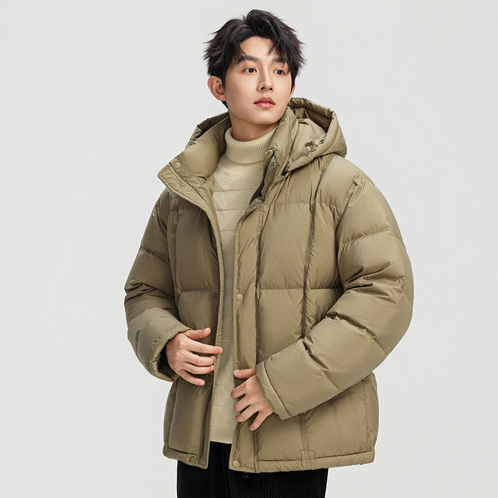 Herren Warme und stylische Daunenjacke Echoarchiv