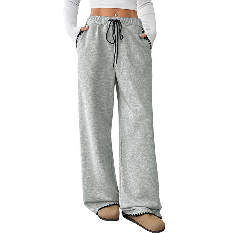 Damen Bequeme Weite Sweatpants Echo Archiv