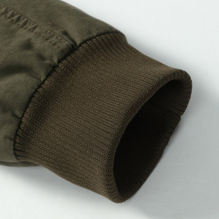 Herren nan robuste Fieldjacke aus Baumwoll-Canvas mit Stehkragen, Schulterklappen und verdecktem Reißverschluss Echo Archiv