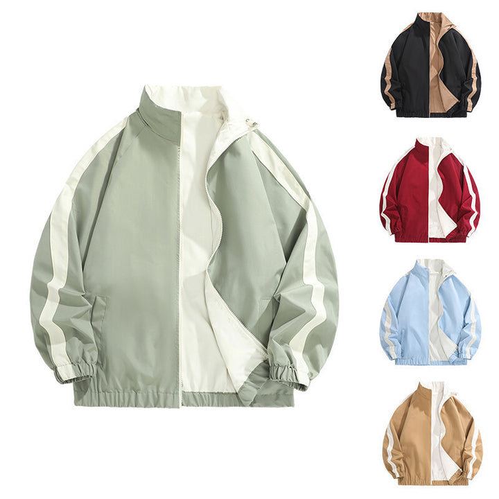 Herren modische Freizeitjacke mit sportlichem Schnitt und kontrastierenden Akzenten Echoarchiv