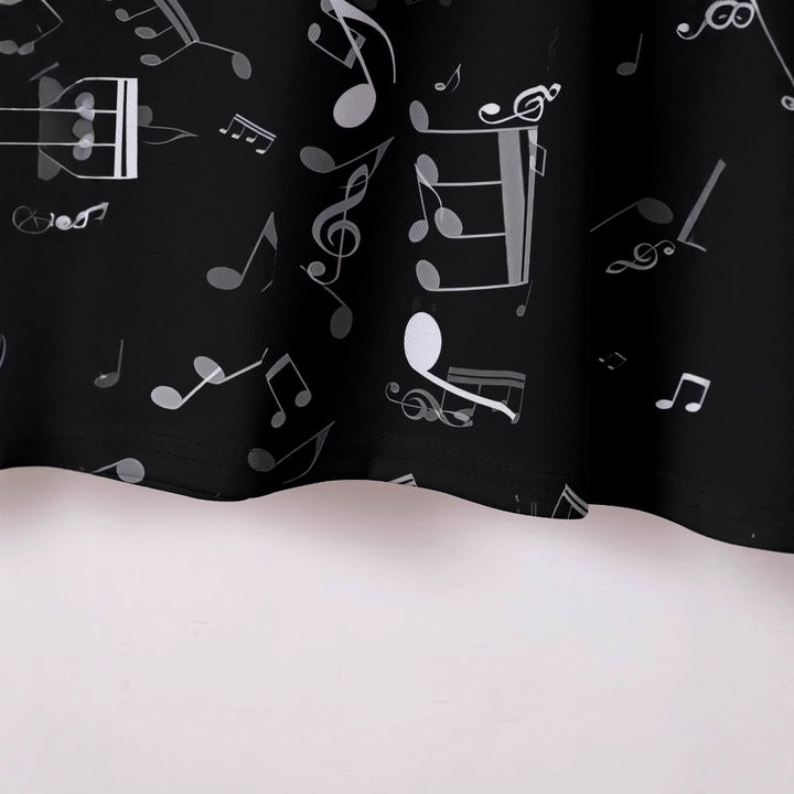 Herren Poloshirt mit musikalischem Druck Echoarchiv