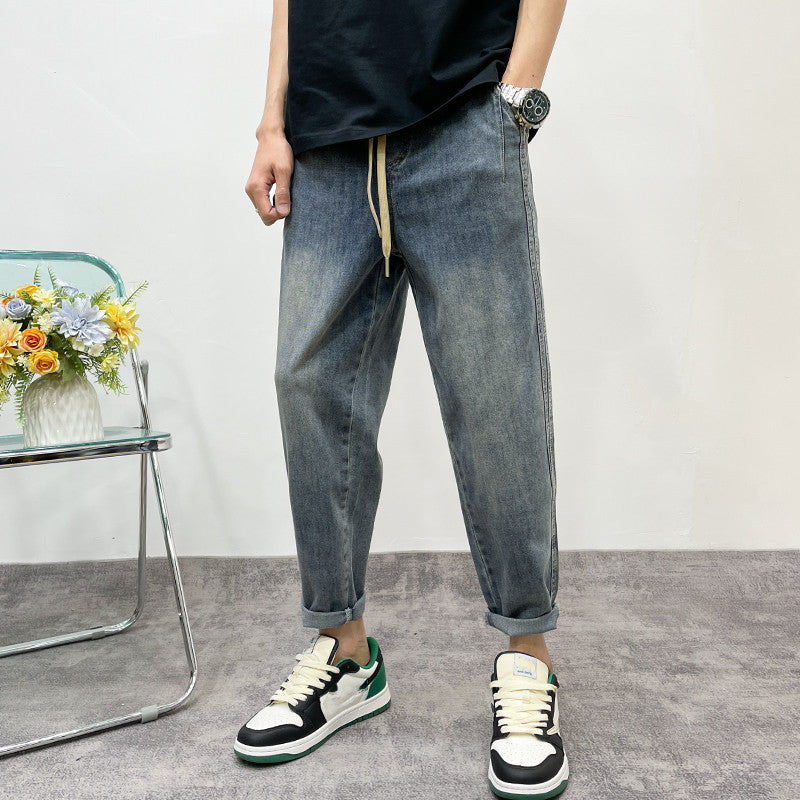 Herren Lässige Denim-Hose Echoarchiv