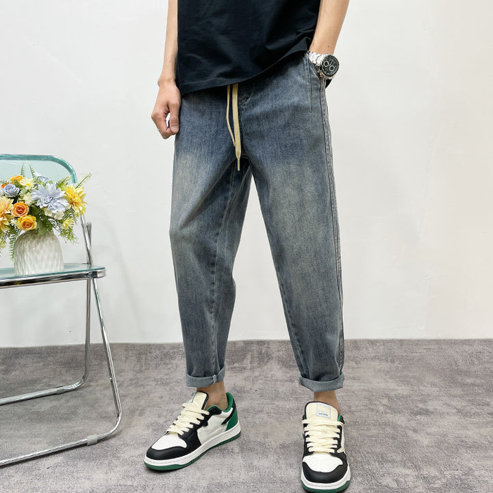 Herren Lässige Denim-Hose Echoarchiv