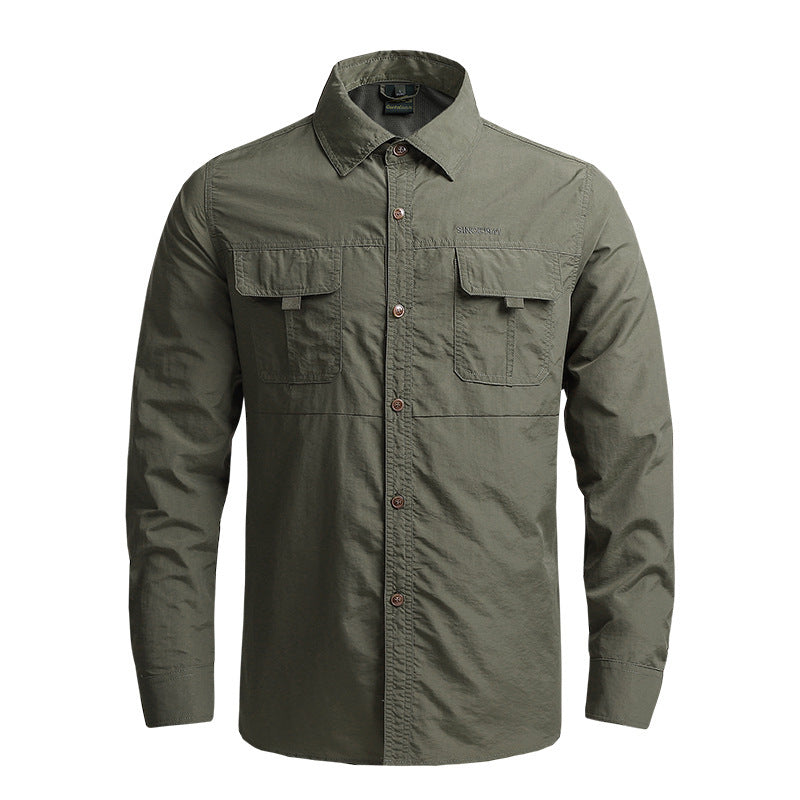 Herren Funktionales Outdoor-Hemd Echo Archiv