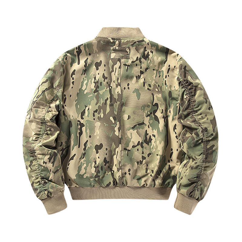 Herren camouflierte Utility-Bomberjacke Echoarchiv
