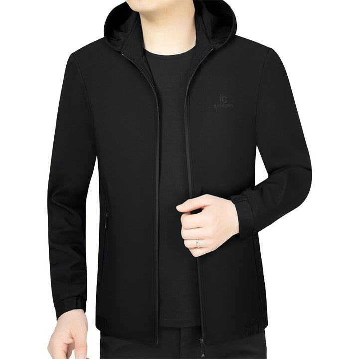 Herren Sportjacke mit Kapuze und Taschen Echoarchiv