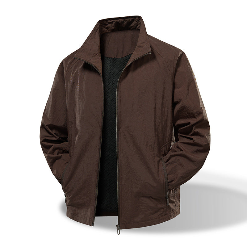 Herren Leichte Übergangsjacke mit atmungsaktiven Materialien Echo Archiv