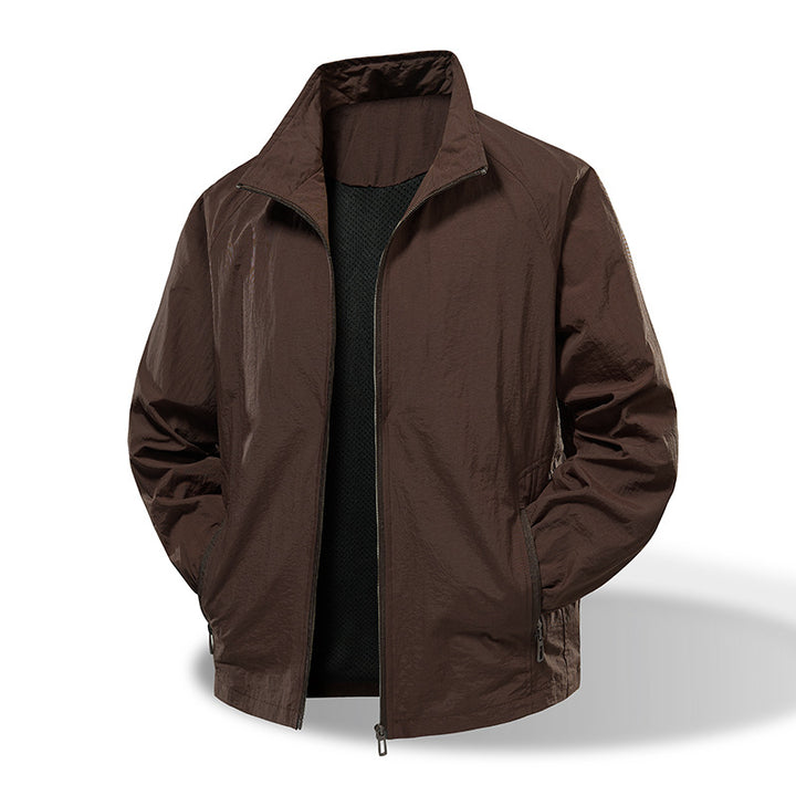 Herren Leichte Übergangsjacke mit atmungsaktiven Materialien Echo Archiv