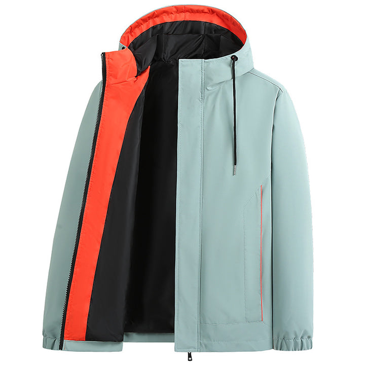Herren Funktionale Übergangsjacke mit Kapuze Echo Archiv