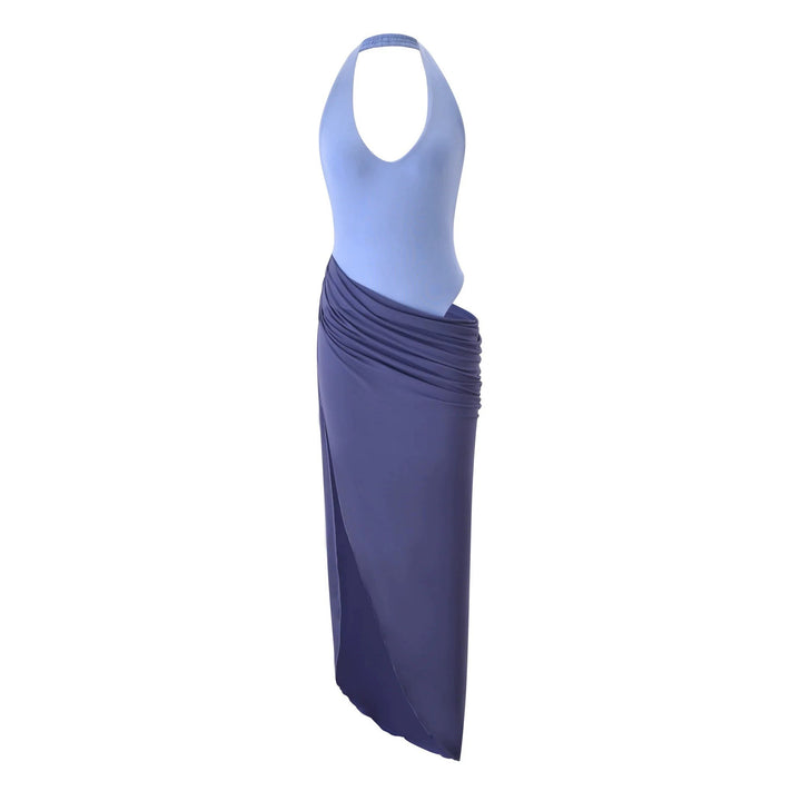Damen Wickelkleid mit raffiniertem Halterneck Echo Archiv