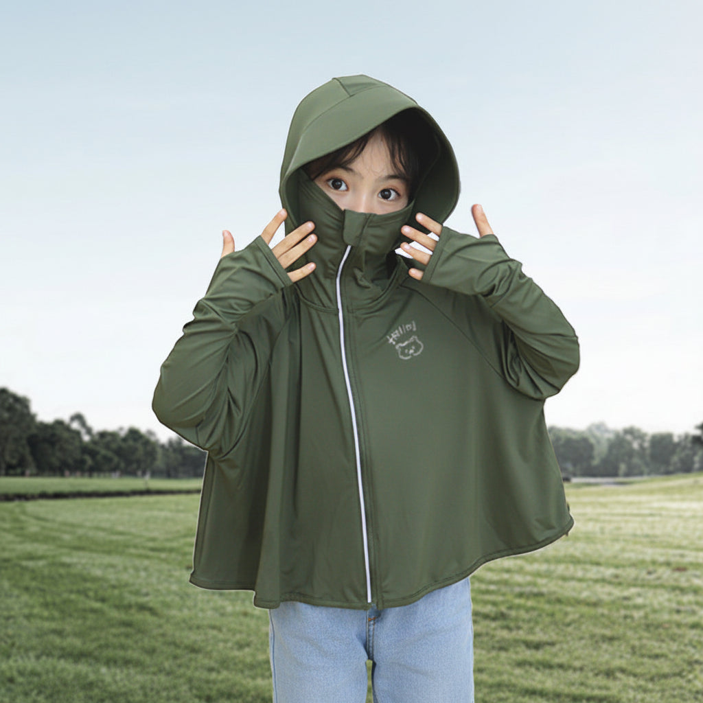 Damen UV-Schutzjacke mit Kapuze und atmungsaktivem Design Echo Archiv