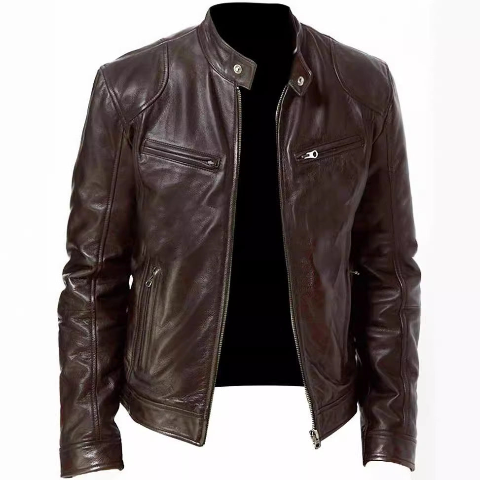 Herren hochwertige Motorradjacke im lässigen Stil Echoarchiv