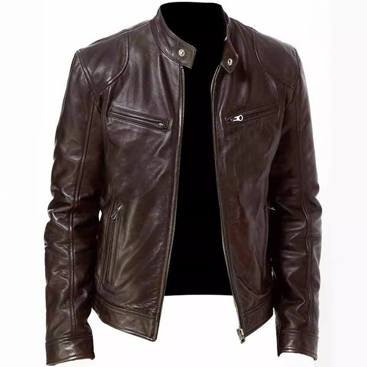 Herren hochwertige Motorradjacke im lässigen Stil Echoarchiv