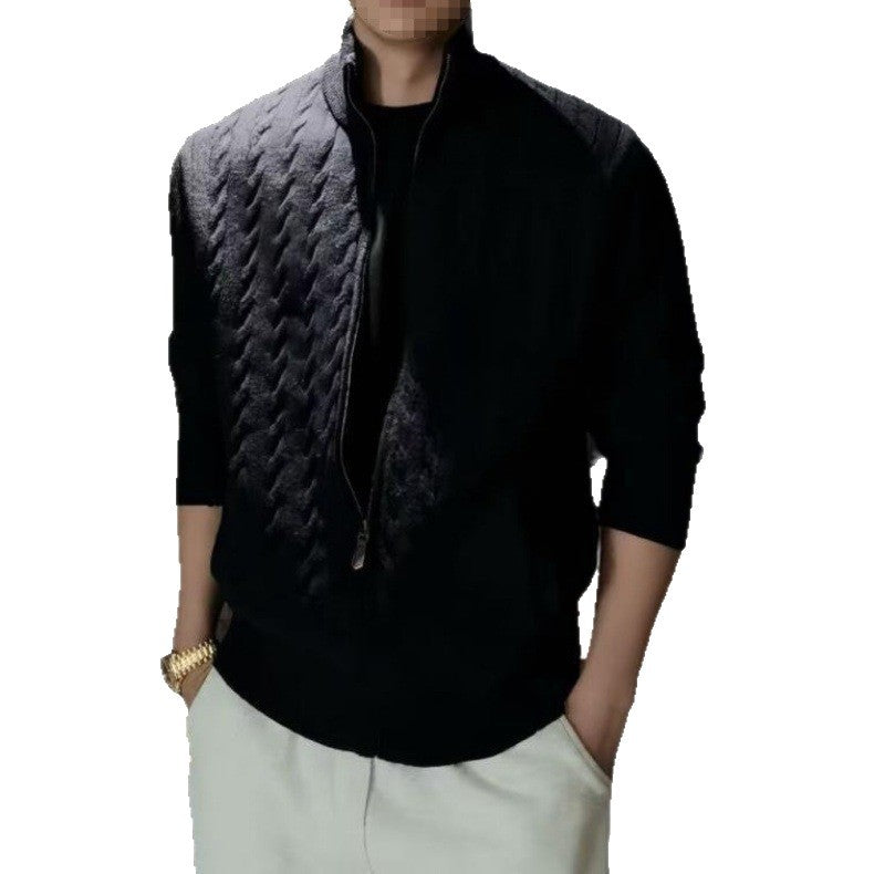 Herren Elegante und moderne Strickjacke Echo Archiv