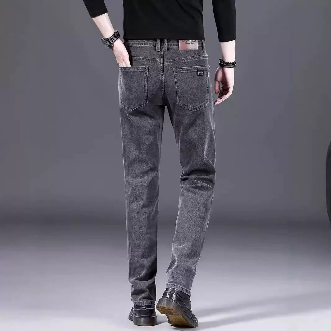 Herren modische Slim-Fit Jeans aus weichem Denim Echoarchiv