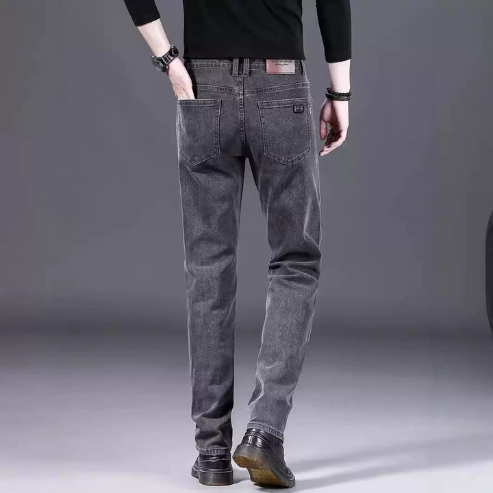 Herren modische Slim-Fit Jeans aus weichem Denim Echoarchiv