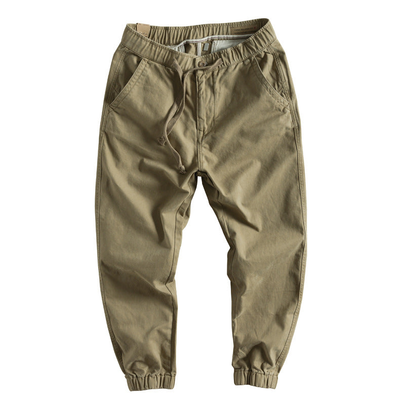 Herren Angesagte Cargo-Hosen mit Gummizug Echo Archiv