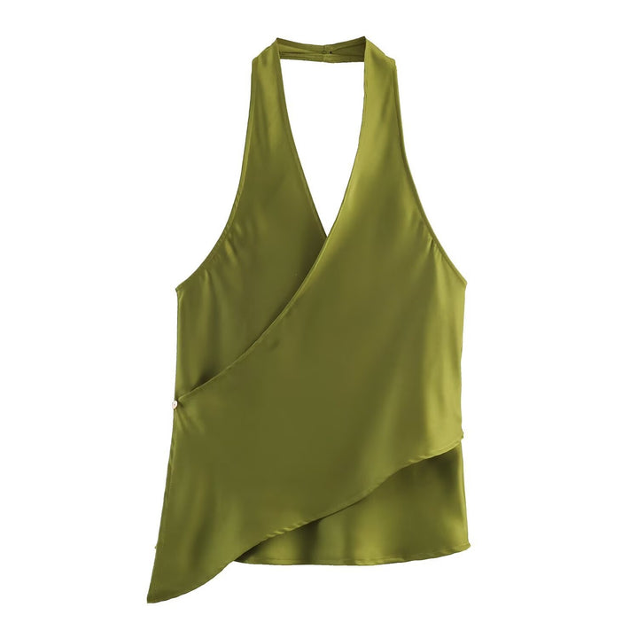 Damen Wickelbluse mit V-Ausschnitt Echo Archiv