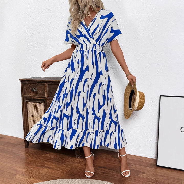 Damen Maxikleid mit fließendem Schnitt Echo Archiv