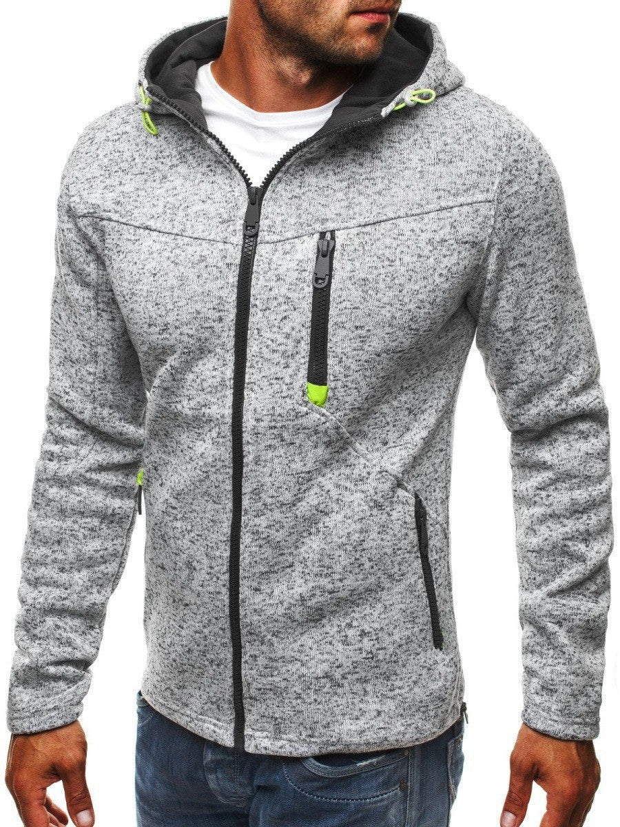 Herren sportliche Kapuzenjacke mit atmungsaktiver Technologie Echoarchiv