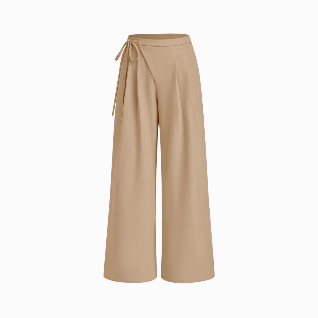 Damen Weite Streifenhose mit Taillengürtel Echo Archiv