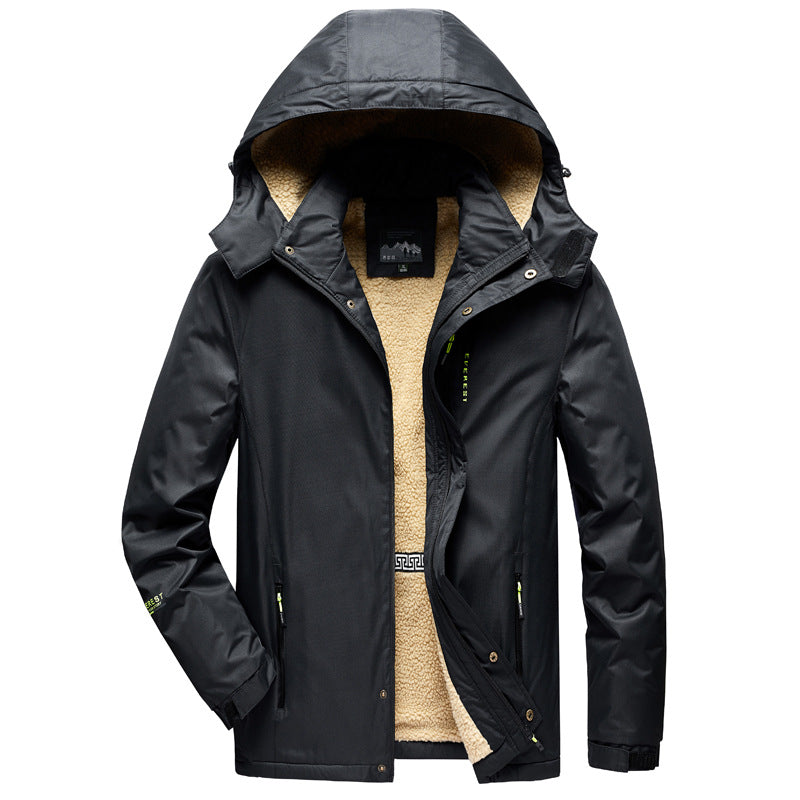Herren praktische Jacke mit warmem Fleecefutter Echoarchiv