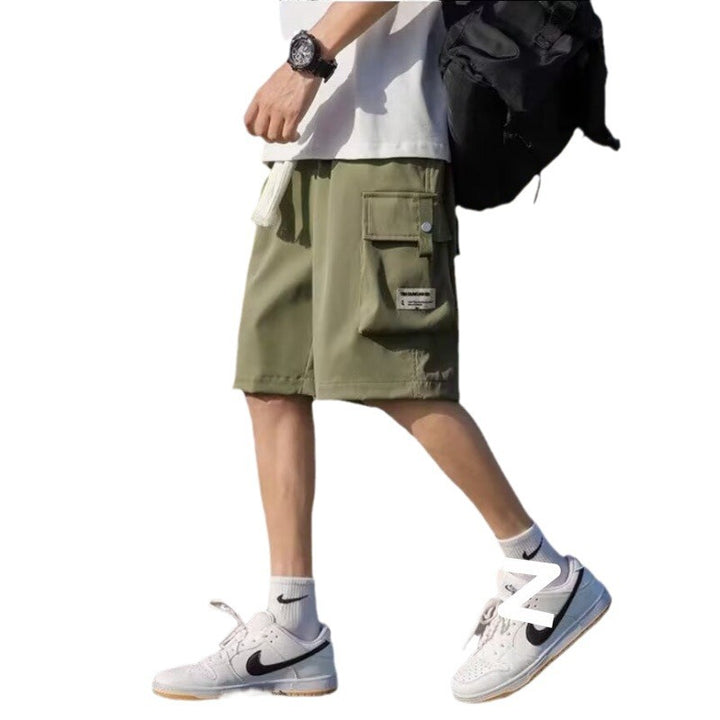 Herren Cargo-Shorts mit multifunktionalen Taschen und elastischem Bund Echoarchiv