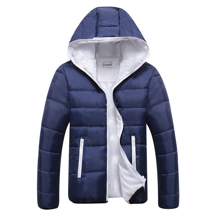 Unisex nan leichte Steppjacke mit wattierter Isolierung, gefütterter Kapuze und verdeckten Reißverschlusstaschen Echo Archiv