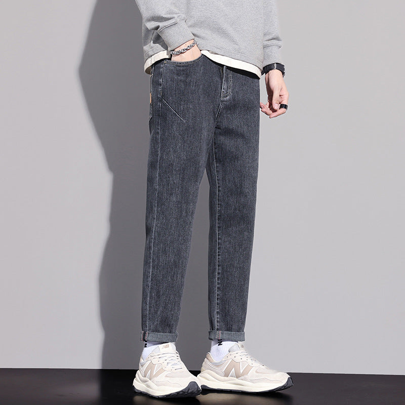 Herren Modische Relaxed Fit Jeans Echoarchiv