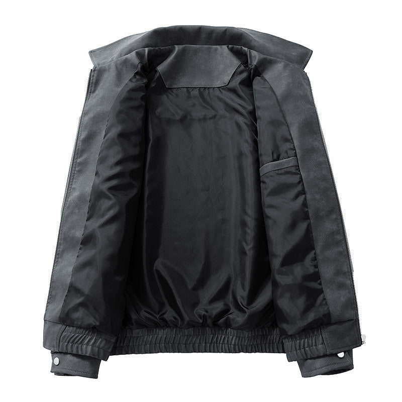 Herren Modische Wildlederjacke Echo Archiv
