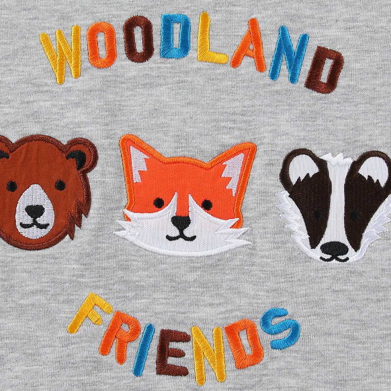 Jungen Sweatshirt mit liebevollem Tiermotiv Echo Archiv