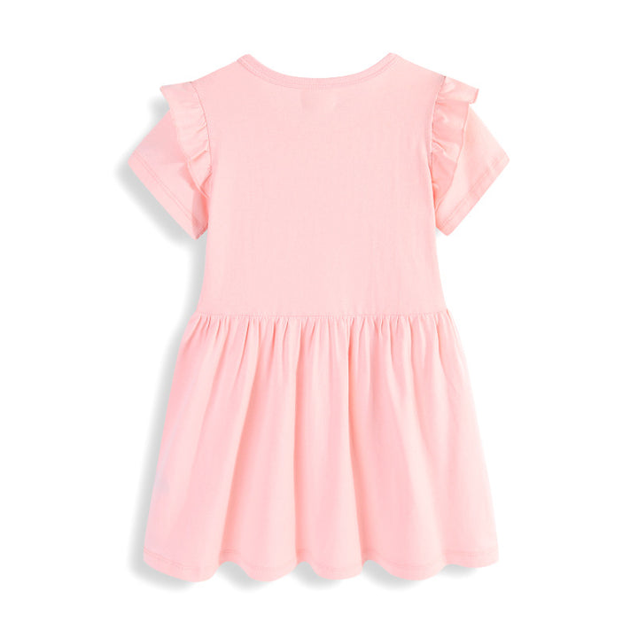 Mädchen Sommerkleid mit zauberhaftem Einhorn-Motiv Echo Archiv