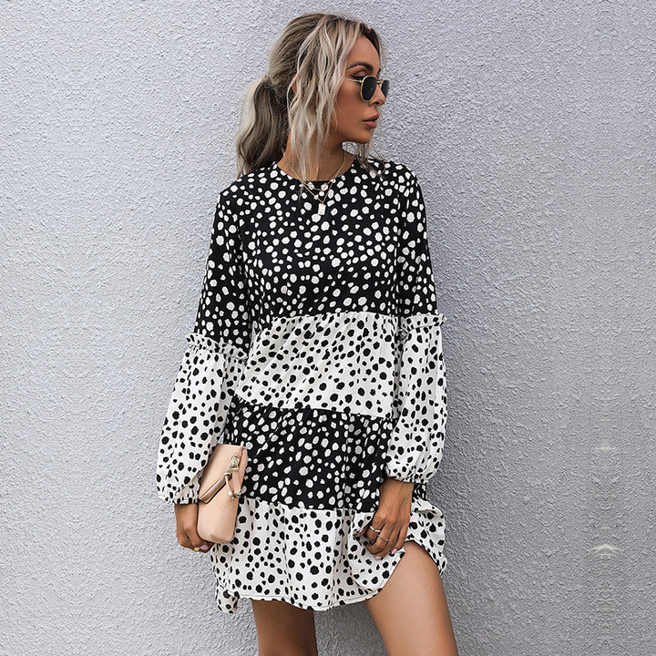 Damen Verspieltes Maxikleid mit Punkten Echo Archiv