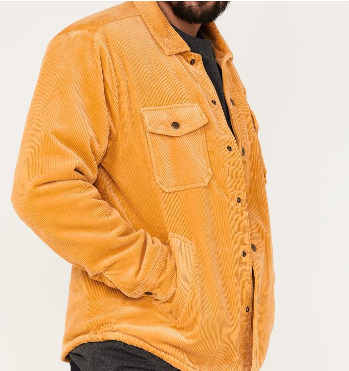 Herren Cordjacke mit praktischen Pattentaschen und weich gefüttertem Innenfutter Echoarchiv