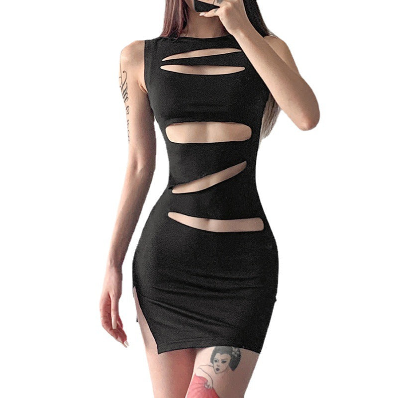 Damen figurbetontes Cut-Out Kleid Echo Archiv
