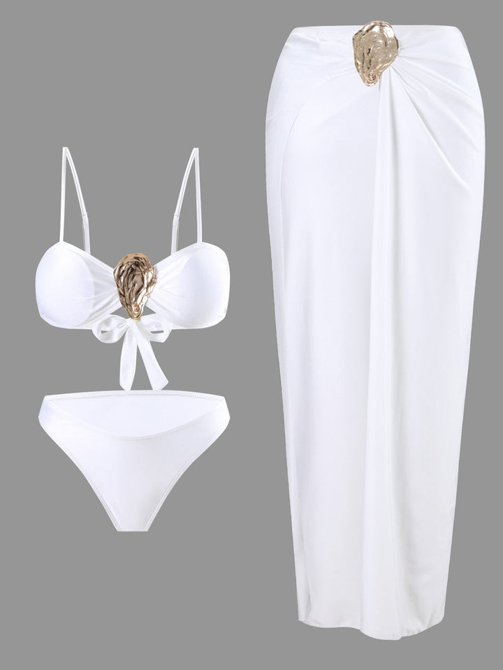 Damen Bikini-Set mit elegantem Wickelrock Echo Archiv