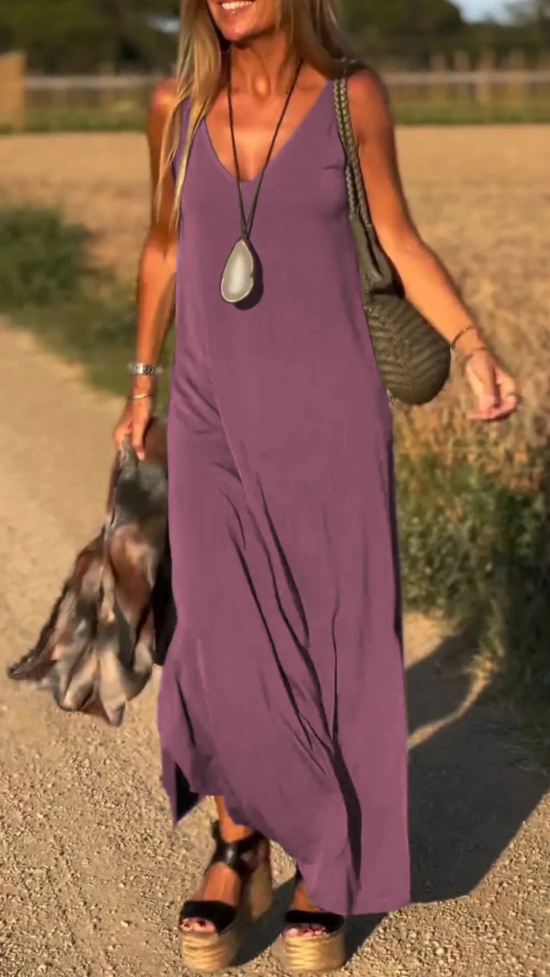 Luftiges Maxikleid für Damen Echo Archiv