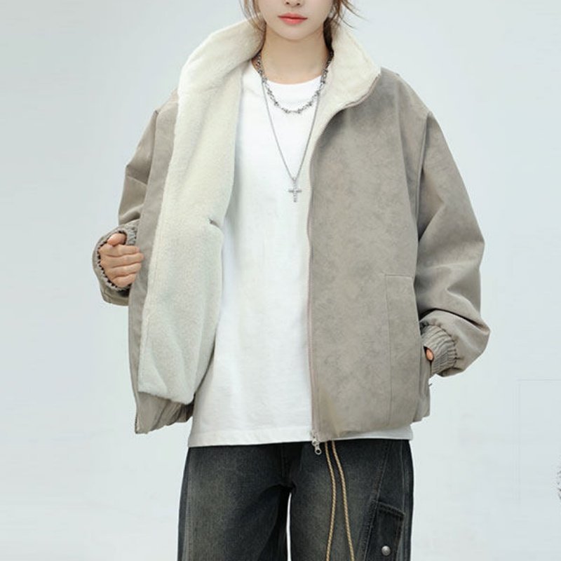 Damen Urbane Oversized-Jacke Echoarchiv