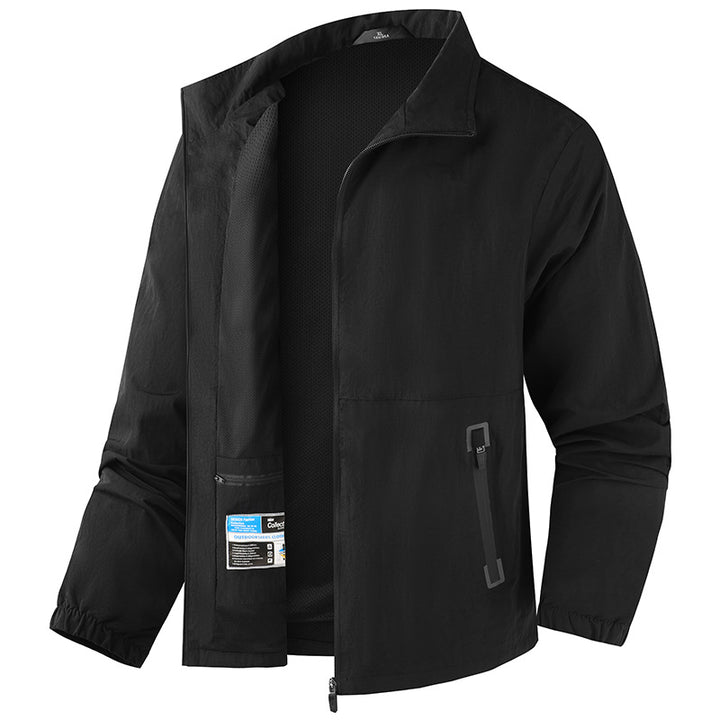 Herren Leichte Übergangsjacke mit praktischen Taschen Echo Archiv