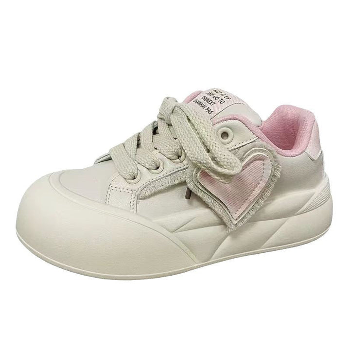 Damen Sneakers mit verspieltem Herz-Design und komfortablem Fußbett Echo Archiv