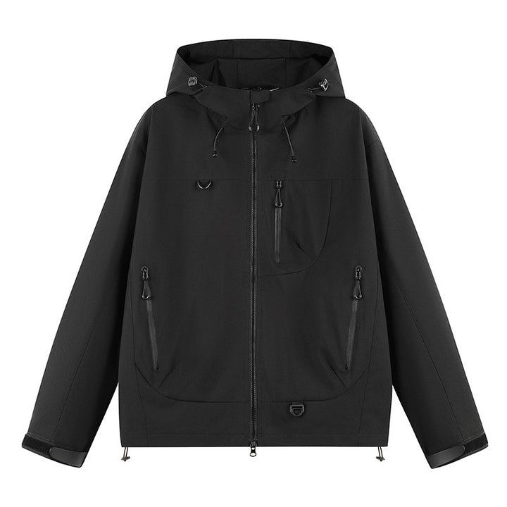 Herren Funktionale Outdoor Jacke Echo Archiv