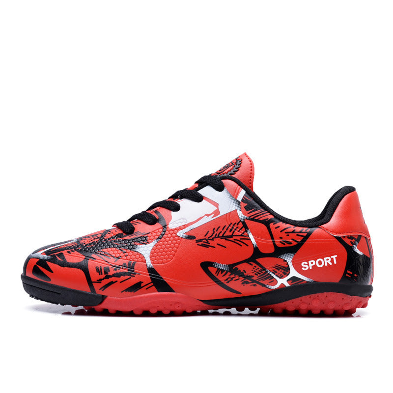 Unisex Kinder Fußballschuh mit TPU‑Stollen, strapazierfähigem Kunstlederoberteil und gepolstertem Einstieg – Tavélo