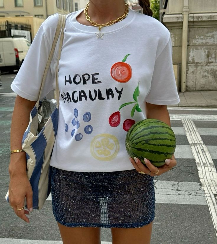 Damen T-Shirt mit künstlerischem Motiv im Vintage-Stil Echo Archiv