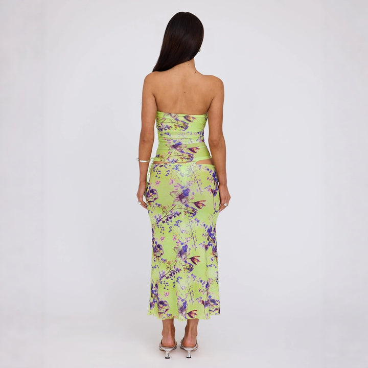 Damen Wickelkleid mit floralem Muster Echo Archiv
