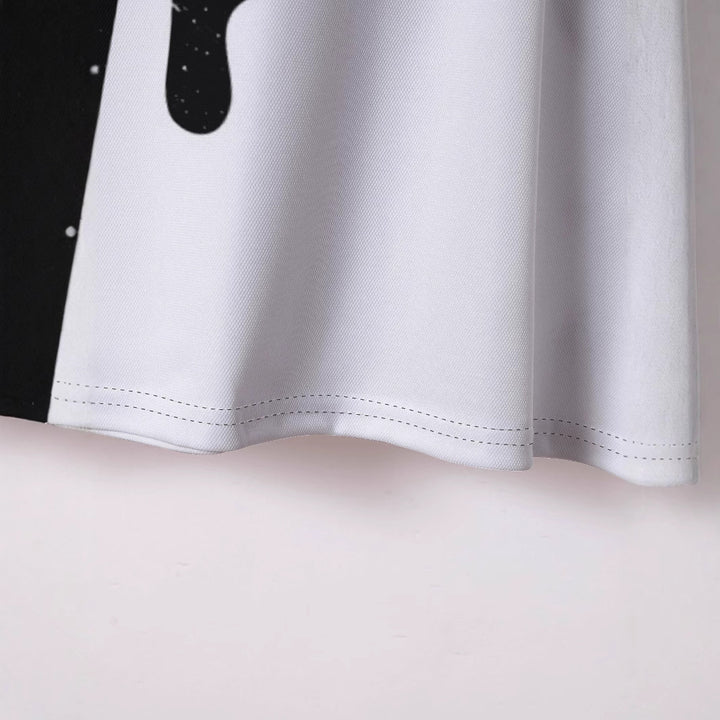 Herren Poloshirt mit künstlerischem und kreativem Grafikdesign Echoarchiv