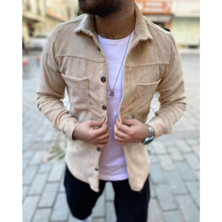 Herren lässige Cordjacke Echoarchiv