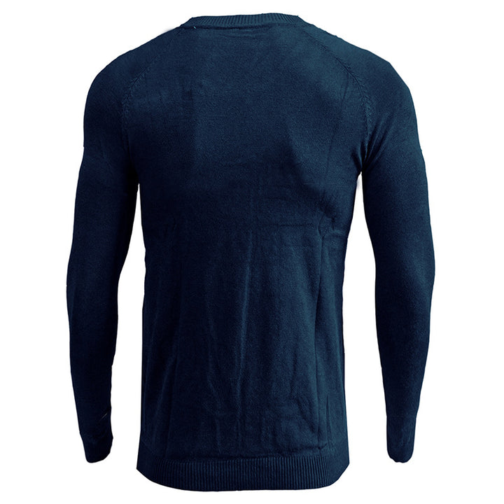 Herren V-Ausschnitt Feinstrickpullover Echoarchiv